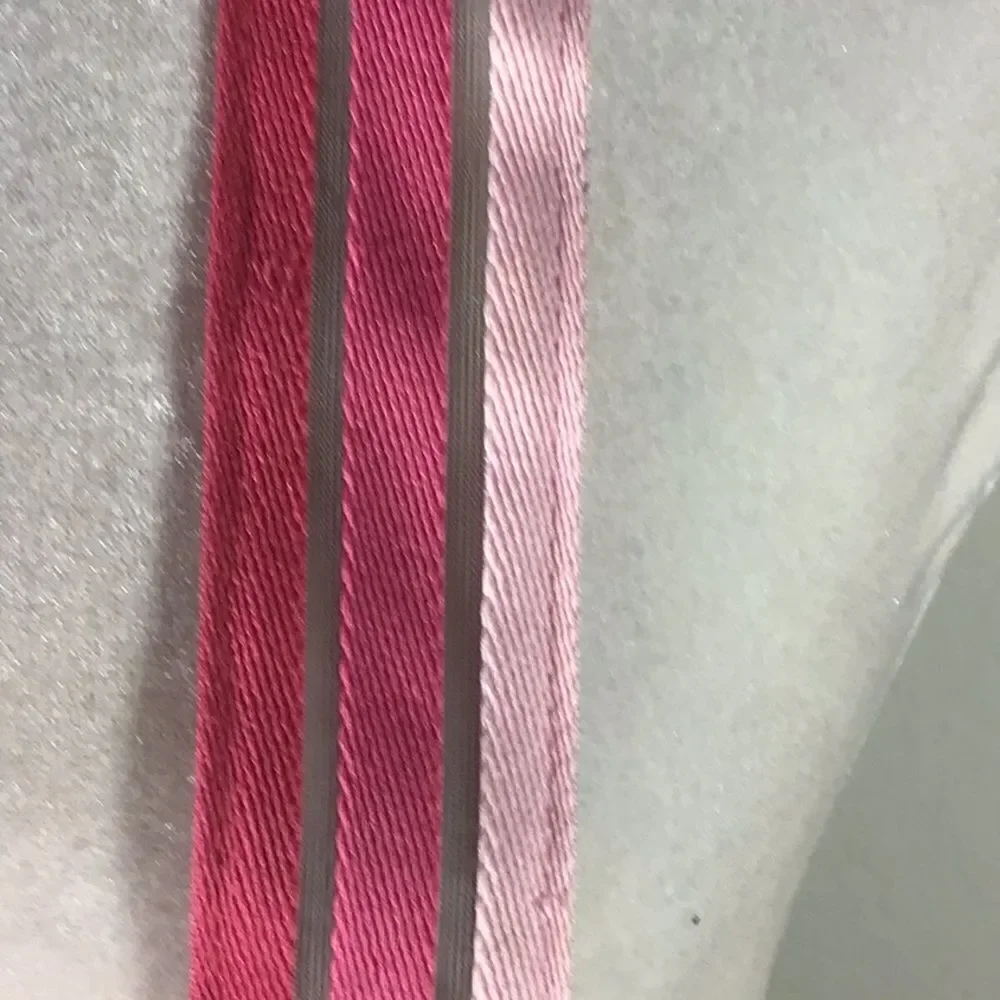 Belt Double Ring Rhinestone Cloth Barbiecore Pink Belt